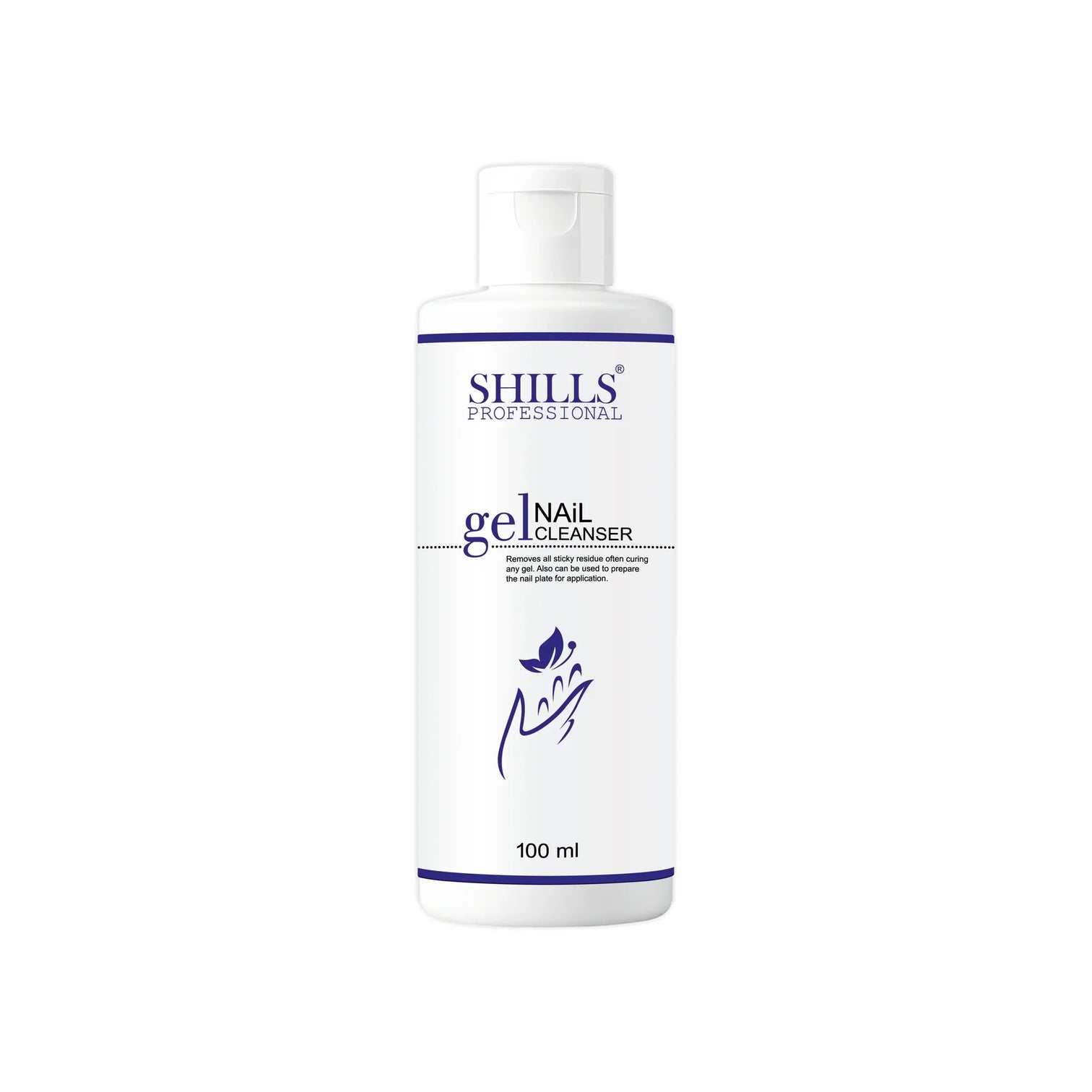 Shills Gel Nail Cleanser – Professional Nail Prep & Residue Remover (100ml)