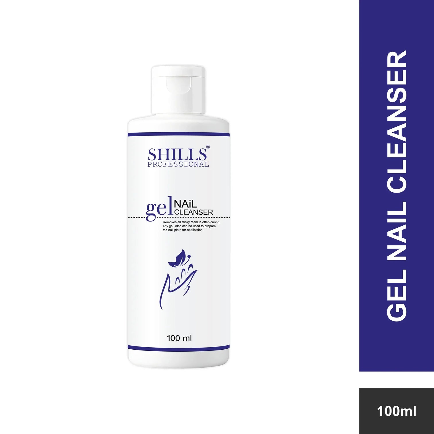 Shills Gel Nail Cleanser – Professional Nail Prep & Residue Remover (100ml)