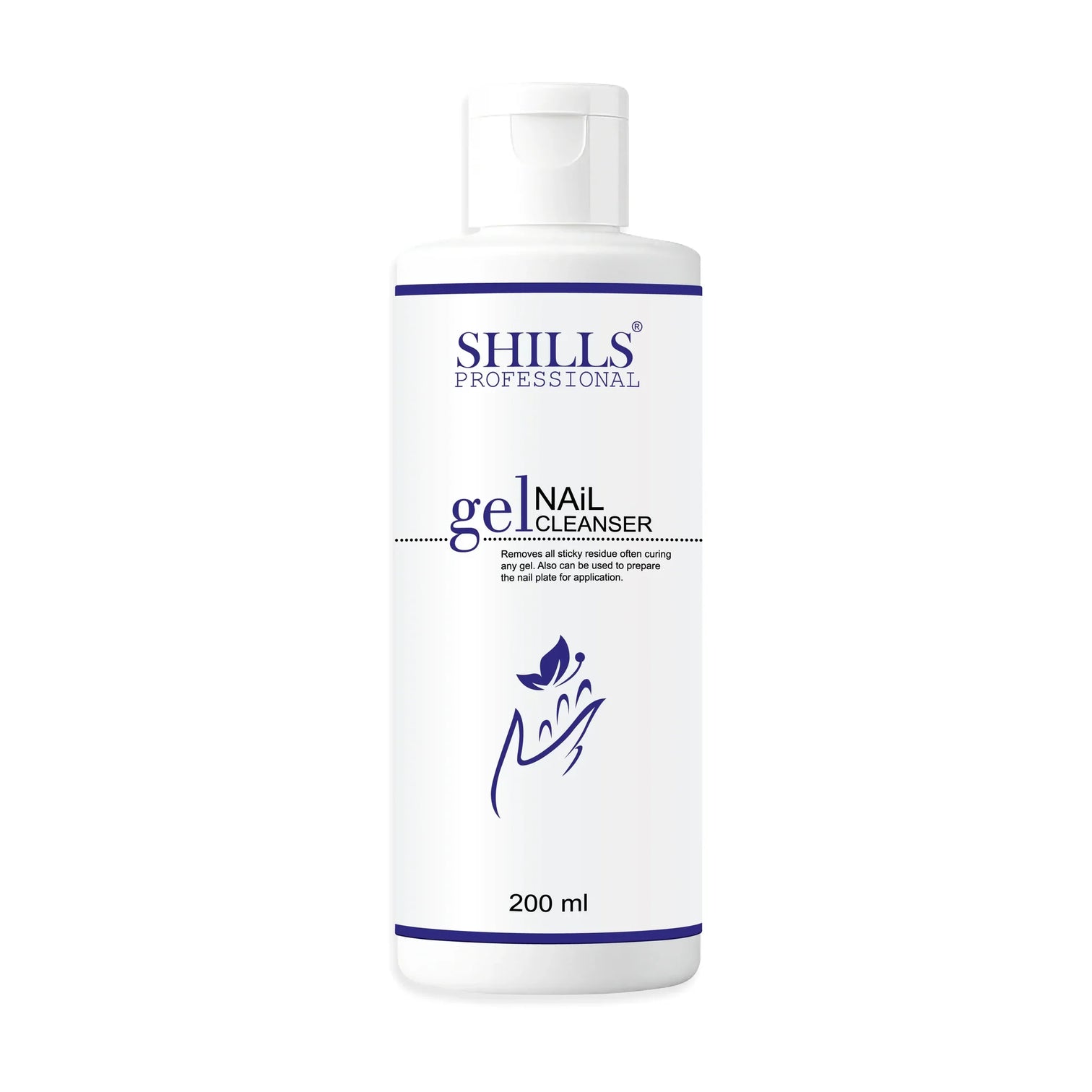 Shills Gel Nail Cleanser – Professional Nail Prep & Residue Remover (200ml)