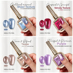 image, Shills Professional 4 Pcs Cat Eye Gel Polish Set – Delhi Diamond Collection