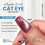 image, Shills Professional 4 Pcs Cat Eye Gel Polish Set – Karnataka Cosmic Glow