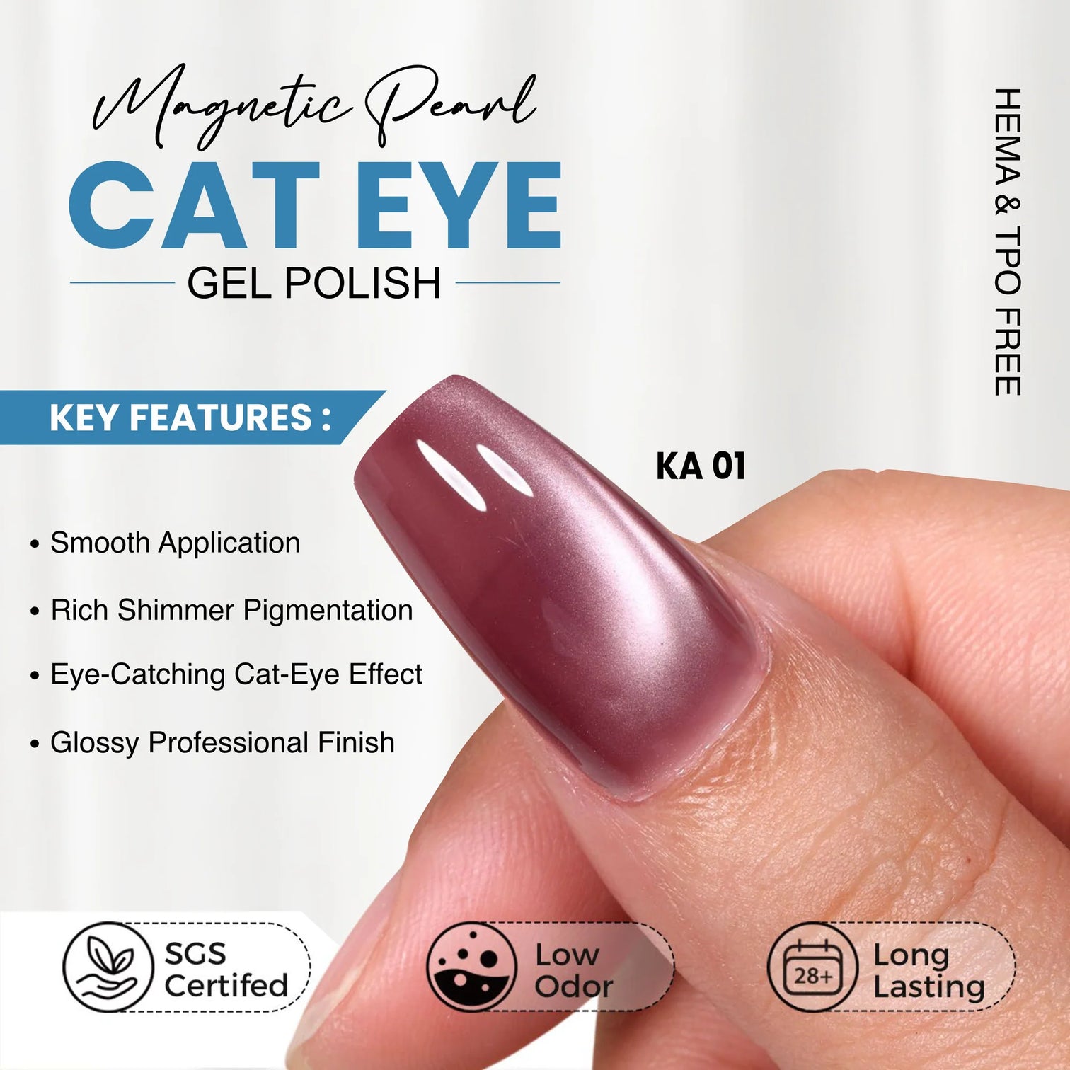 Shills Professional 4 Pcs Cat Eye Gel Polish Set – Karnataka Cosmic Glow