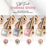 image, Shills Professional 4 Pcs Cat Eye Gel Polish Set – Kerala Emerald Wave