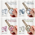 image, Shills Professional 4 Pcs Cat Eye Gel Polish Set – Kerala Emerald Wave