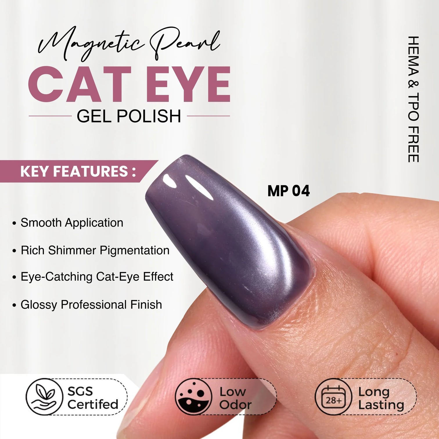 Shills Professional 4 Pcs Cat Eye Gel Polish Set – Madhya Pradesh Royal Reflection