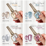 image, Shills Professional 4 Pcs Cat Eye Gel Polish Set – Punjab Platinum