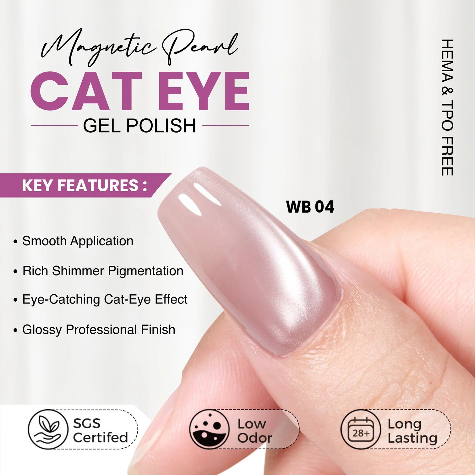 Shills Professional 4 Pcs Cat Eye Gel Polish Set – West Bengal Moonlit Magic