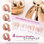 image, Shills Professional 4 Pcs Cat Eye Gel Polish Set – West Bengal Moonlit Magic
