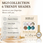 image, Shills Professional 9D Super Silk Cat Eye Gel Polish Collection MG05 | 6 Colors (10ml Each)