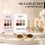 image, Shills Professional Magnetic &amp; Glossy Cat Eye Gel Polish Collection MG04 | 6 Colors (10ml Each)
