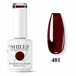 image, Shills Professional UV/LED Deep Burgundy Gel Polish 15ml – Shade 401