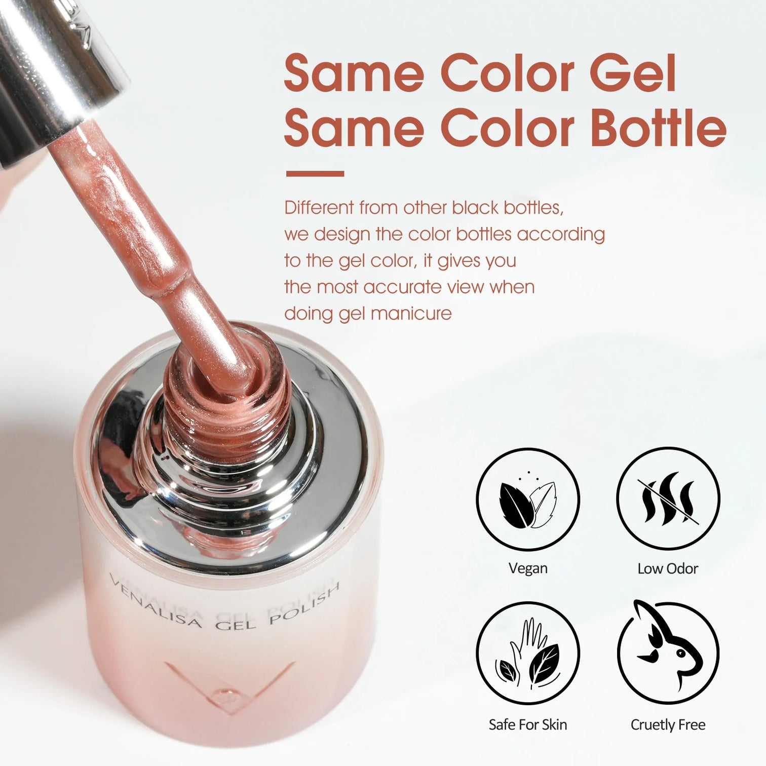 Venalisa Pearl Cat Eye Gel Polish Set (10ML) – Soft Shimmer Magnetic Effect | TPO Free & HEMA Free