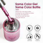 image, Venalisa Pink &amp; Red Cat Eye Gel Polish Set (10ML) – Bold Shimmer Magnetic Effect | TPO Free &amp; HEMA Free