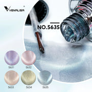 Venalisa Cat Eye Gel Polish Set (10ML) – Shimmer Magnetic Effect | TPO Free & HEMA Free