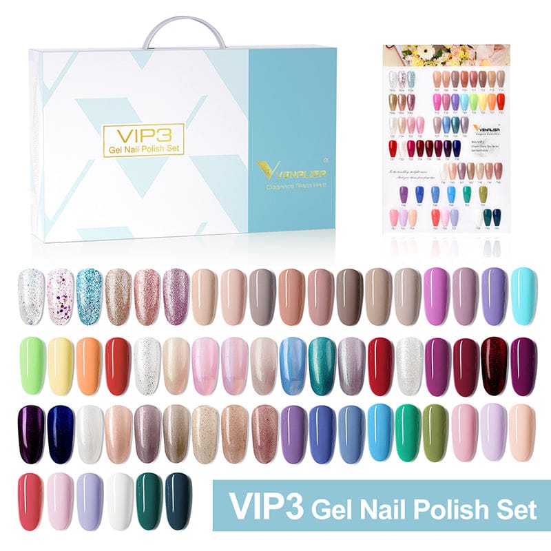 Venalisa VIP 3 Gel Polish Kit 60 Colors (60+5)