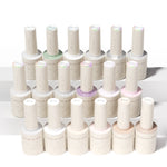 image, Venalisa V4 Gel Polish Set – 22 Pcs Nail Kit with Color Card | 18 Gel Colors + Base, Top &amp; Matte Coat + 60ML Top Coat Refill | UV/LED Soak-Off Gel (10ML)
