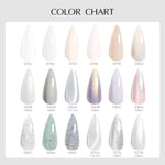image, Venalisa V4 Gel Polish Set – 22 Pcs Nail Kit with Color Card | 18 Gel Colors + Base, Top &amp; Matte Coat + 60ML Top Coat Refill | UV/LED Soak-Off Gel (10ML)
