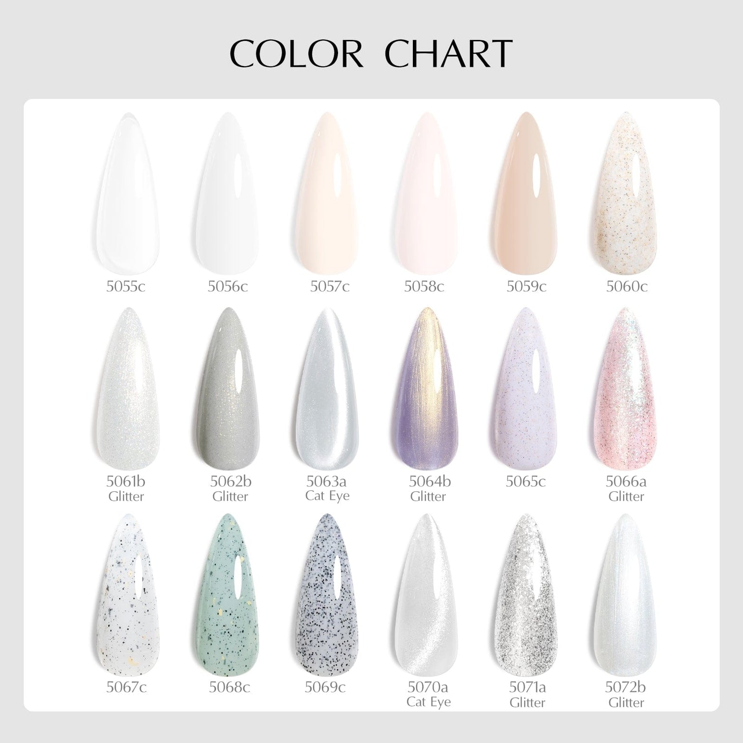 Venalisa V4 Gel Polish Set – 22 Pcs Nail Kit with Color Card | 18 Gel Colors + Base, Top & Matte Coat + 60ML Top Coat Refill | UV/LED Soak-Off Gel (10ML)