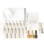 image, Venalisa V4 Gel Polish Set – 22 Pcs Nail Kit with Color Card | 18 Gel Colors + Base, Top &amp; Matte Coat + 60ML Top Coat Refill | UV/LED Soak-Off Gel (10ML)
