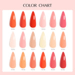 image, Venalisa V2 Gel Polish Set – 22 Pcs Nail Kit with Color Card | 18 Gel Colors + Base, Top &amp; Matte Coat + 60ML Top Coat Refill | UV/LED Soak-Off Gel (10ML)
