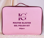 image, IGLIDO Master Blaster Gel Polish Kit – 60 Elegant Colors with Base Coat, Top Coat, Matte Coat &amp; Free Vanity Bag | Professional Nail Art Set