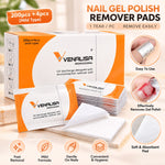 image, Venalisa Professional Gel Nail Polish Remover Pads – 200 + 4 Pcs Mild Type
