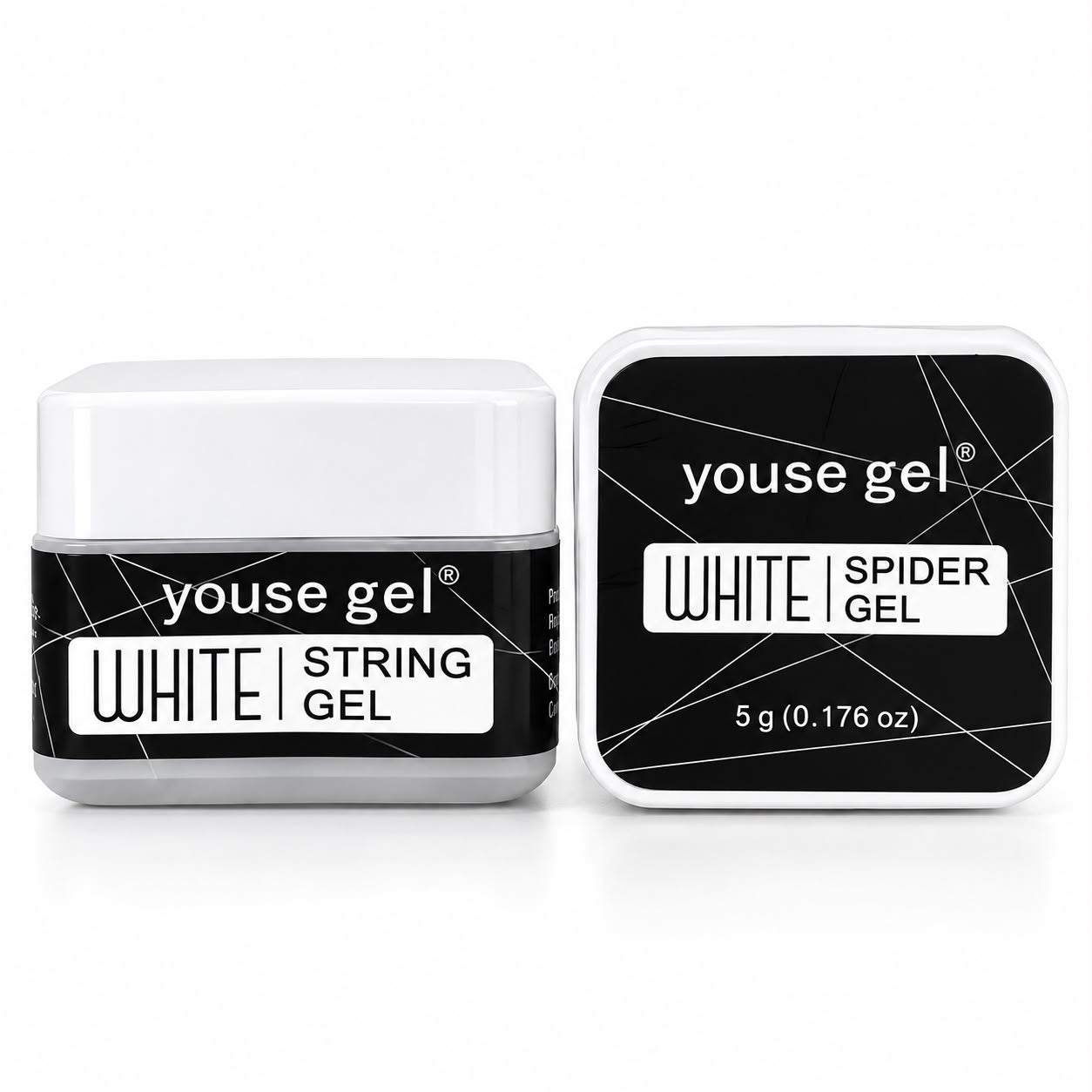 Youse Gel White Spider String Gel 5g – Nail Art Line Design Gel