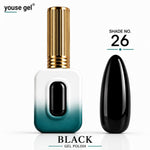 image, Youse Gel Black Gel Polish – Shade 26