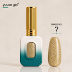 image, Youse Gel Gold Glitter Gel Polish – Shade 07