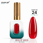 image, Youse Gel Jelly Red Gel Polish – Shade 24