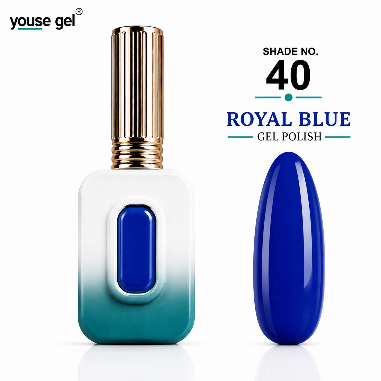 Youse Gel Royal Blue Gel Polish – Shade 40