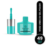 image, Fingertips Vivid Vibes Aqua Mint UV Gel Polish (Shade 49) – Long-Lasting Soak-Off Gel Nail Color, 16ml