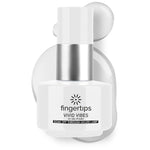 image, Fingertips Vivid Vibes Chalk White UV Gel Polish (Shade 91) – Long-Lasting Soak-Off Gel Nail Color, 16ml