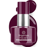 image, Fingertips Vivid Vibes Deep Plum UV Gel Polish (Shade 04) – Long-Lasting Soak-Off Gel Nail Color, 16ml
