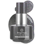 image, Fingertips Vivid Vibes Holographic Silver UV Gel Polish (Shade 58) – Long-Lasting Soak-Off Gel Nail Color, 16ml