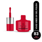 image, Fingertips Vivid Vibes Hot Scarlet UV Gel Polish (Shade 83) – Long-Lasting Soak-Off Gel Nail Color, 16ml