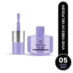 image, Fingertips Vivid Vibes Lilac Mist UV Gel Polish (Shade 05) – Long-Lasting Soak-Off Gel Nail Color, 16ml