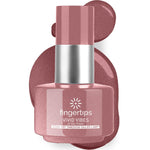 image, Fingertips Vivid Vibes Peach Sparkle UV Gel Polish (Shade 73) – Long-Lasting Soak-Off Gel Nail Color, 16ml