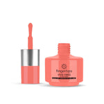 image, Fingertips Vivid Vibes Salmon UV Gel Polish (Shade 60) – Long-Lasting Soak-Off Gel Nail Color, 16ml