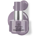 image, Fingertips Vivid Vibes Shadow Grey UV Gel Polish (Shade 28) – Long-Lasting Soak-Off Gel Nail Color, 16ml