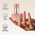 image, Fingertips Vivid Vibes Tan Glitter UV Gel Polish (Shade 74) – Long-Lasting Soak-Off Gel Nail Color, 16ml