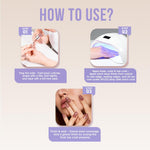 image, Fingertips Vivid Vibes Lilac Mist UV Gel Polish (Shade 05) – Long-Lasting Soak-Off Gel Nail Color, 16ml