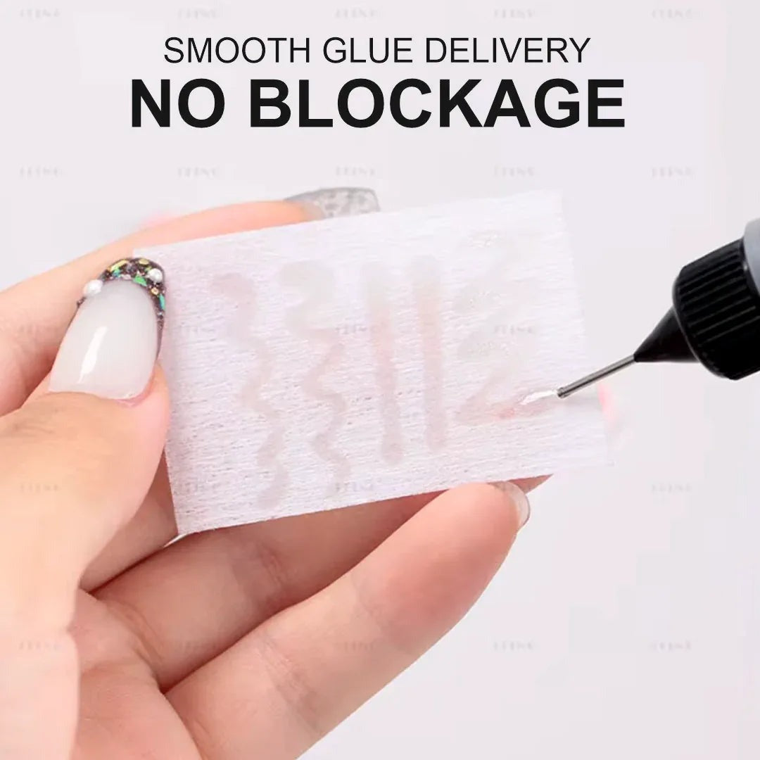 SHILLS Professional Nail Rhinestone Glue 10g – UV LED Soak Off Gel for Crystals, Charms & Nail Art