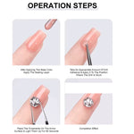 image, SHILLS Professional Rhinestone Top Coat Gel 5ml | UV LED Crystal Clear Nail Glue