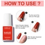 SHILLS Professional Glue-Off Nail Glue Remover (10g) – Safe & Easy Nail Glue Removal