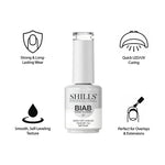 image, SHILLS Professional BIAB Gel Polish - Builder in a Bottle for Nail Extensions &amp; Overlays (15ml) Shade 01
