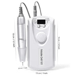 image, Sevyn Colors Professional Nail Drill Machine 45000RPM – 6 Bits, Low Noise, Portable E-File for Acrylic &amp; Gel Nails

