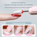 image, Sevyn Colors 2-in-1 Rechargeable Nail Drill Machine – Portable Electric File with LED Light &amp; Digital Display
