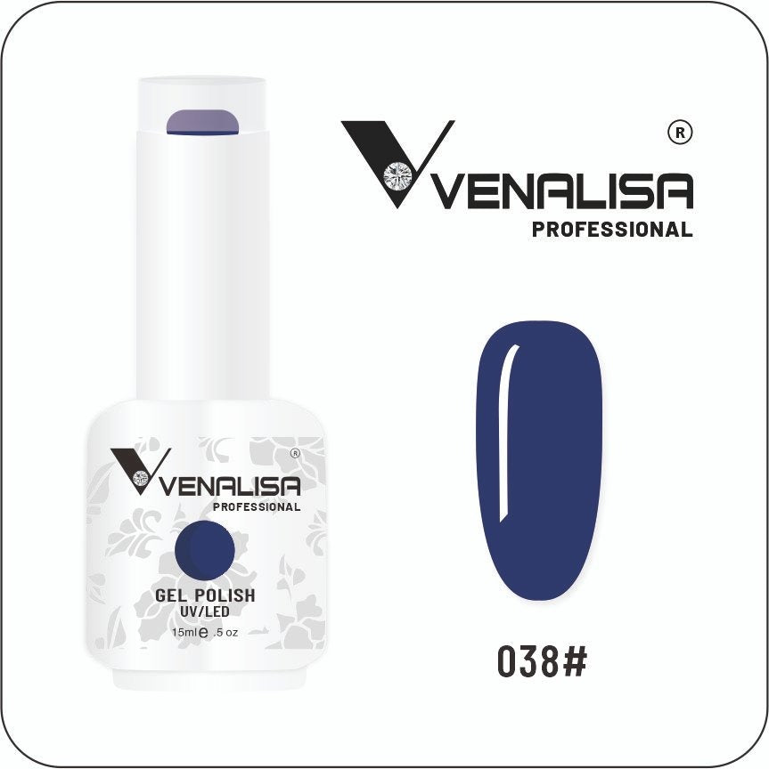Venalisa Gel Polish 15ml – Long-Lasting Soak Off UV/LED Gel Nail Color (Shade-38)