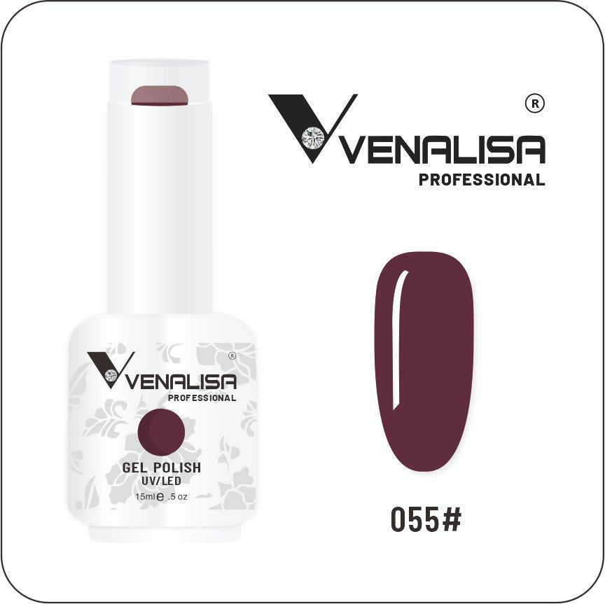 Venalisa Gel Polish 15ml – Long-Lasting Soak Off UV/LED Gel Nail Color (Shade-55)
